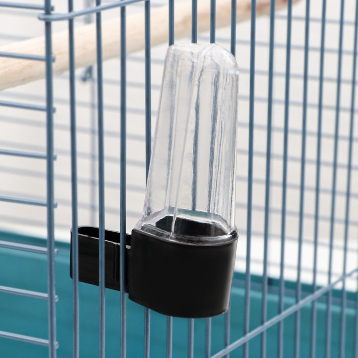 Клетка для птиц, Клетка для птиц, "Рикки max 3", с открывающимся верхом, 79 х 44 х 65 см, микс цветов