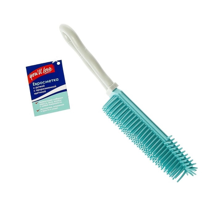 Щётка с ручкой, с прорезиненной щетиной, 27х5х3 см Щётка с ручкой, с прорезиненной щетиной, 27х5х3 см