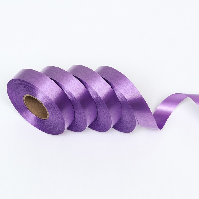 Лента для декора и подарков, св. фиолетовый 2 см х 45 м Лента для декора и подарков, св. фиолетовый 2 см х 45 м