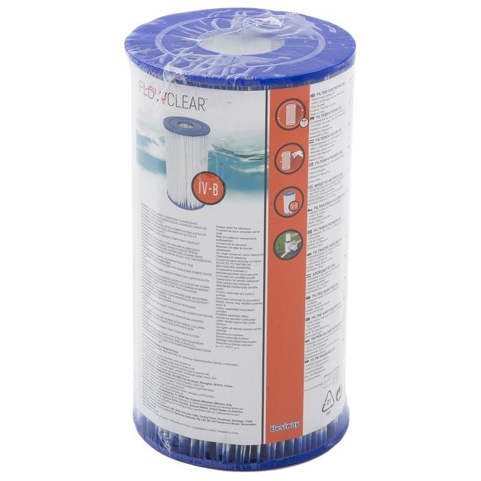 Картридж для фильтра «IV»,14,2 х 25,4 см, 58095 Bestway Картридж для фильтра «IV»,14,2 х 25,4 см, 58095 Bestway