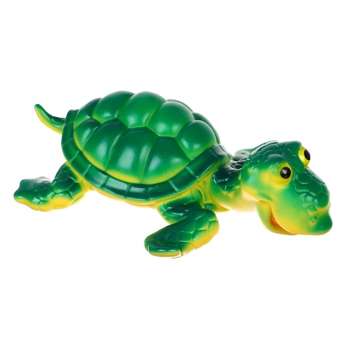 Резиновая игрушка для ванны «Черепаха», с пищалкой, Крошка Я Резиновая игрушка для ванны «Черепаха», с пищалкой, Крошка Я