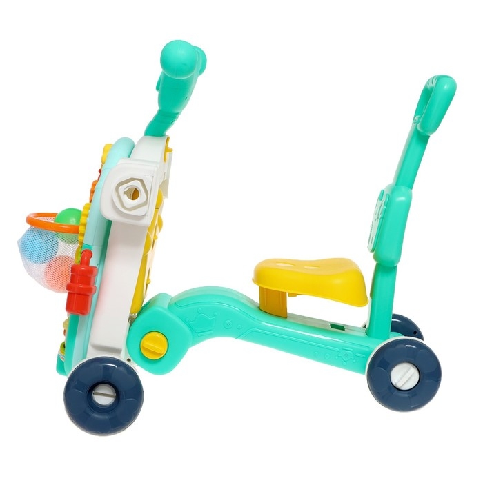 Столик-ходунки 4 в 1, звук, цвет голубой Столик-ходунки 4 в 1, звук, цвет голубой