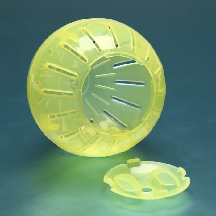 Шар для грызунов 10 см, жёлтый Шар для грызунов 10 см, жёлтый