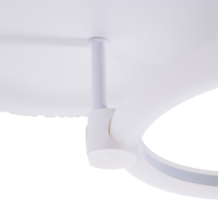 Люстра с ПДУ 1914/2 LED 68Вт диммер белый 45х40х12 см BayerLux