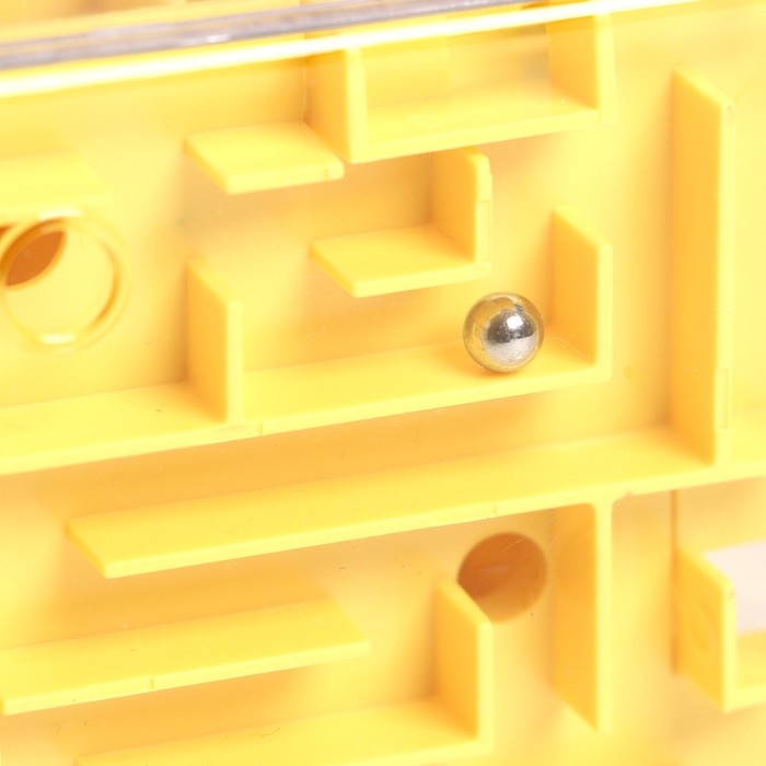 Головоломка «Лабиринт», цвет жёлтый Головоломка «Лабиринт», цвет жёлтый