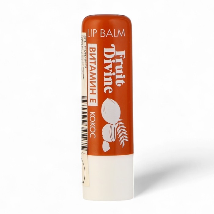 Бальзам для губ Fruit Divine Бальзам для губ Fruit Divine "Кокос", 4,3 г