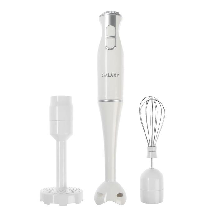 Блендер Galaxy GL 2131, погружной, 650 Вт, 0.6 л, 2 скорости, режим  Блендер Galaxy GL 2131, погружной, 650 Вт, 0.6 л, 2 скорости, режим "Турбо", белый