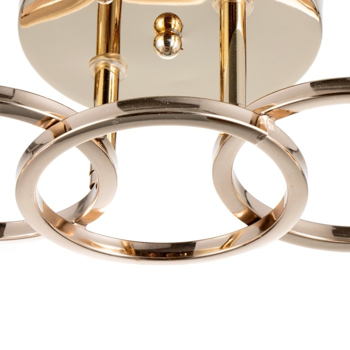 Люстра Люстра "Айрис" 2хЕ27 40Вт золото 42х15х23 см BayerLux