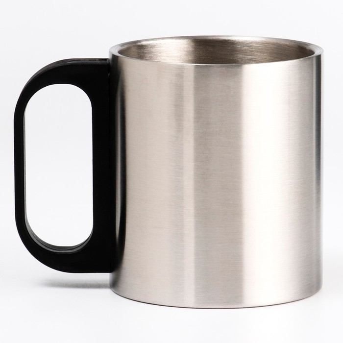 Термокружка, 180 мл, Туризм  Термокружка, 180 мл, Туризм "Мастер К", сохраняет тепло 2 ч, 8 х 9.5 см, хром