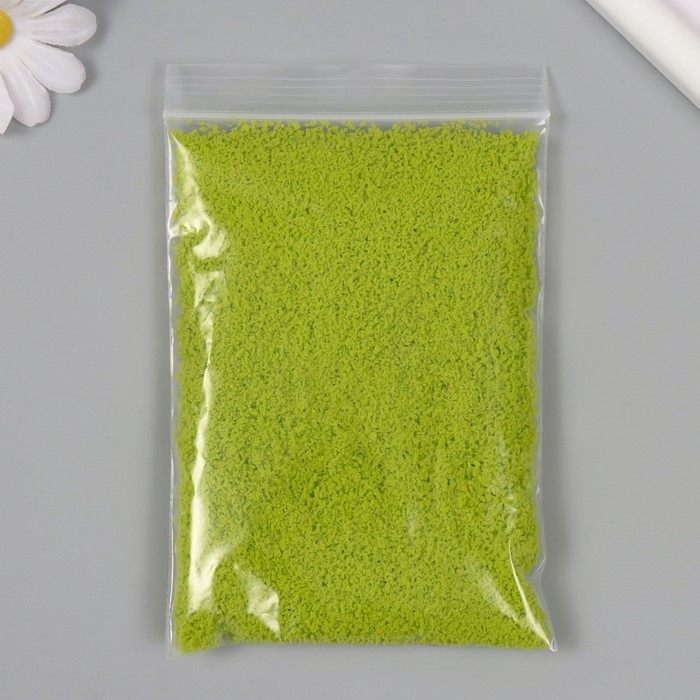 Декор для создания миниатюр (деревья, газон) порошок Декор для создания миниатюр (деревья, газон) порошок "Светло-зелёный" набор 20 гр