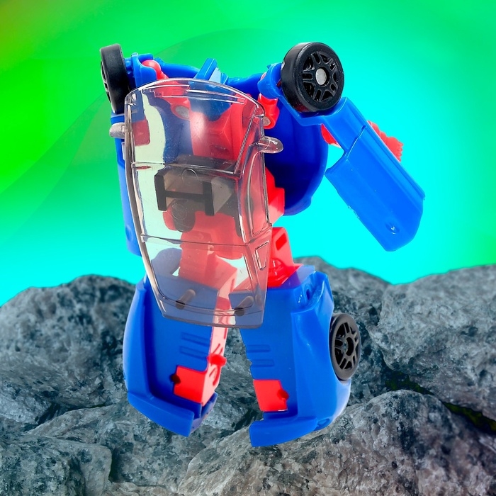 Робот «Автобот», трансформируется, цвет синий Робот «Автобот», трансформируется, цвет синий