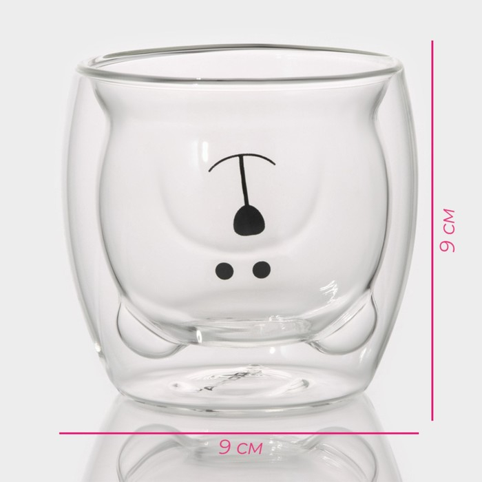 Стакан стеклянный на деревянной подставке Доляна «Вверх дном», 250 мл, 9×9 см Стакан стеклянный на деревянной подставке Доляна «Вверх дном», 250 мл, 9×9 см