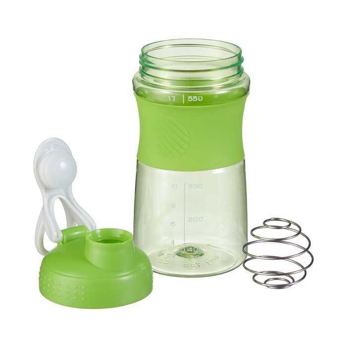 Шейкер, 550 мл, серия: Work, Шейкер, 550 мл, серия: Work, "Мастер К", 19.5 х 7.8 см, зеленый