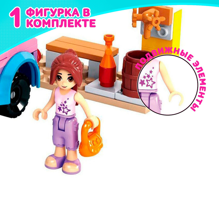 Конструктор &laquo;Автомобиль-кабриолет&raquo;, 145 деталей