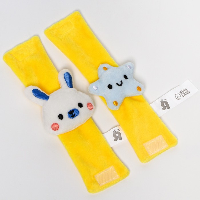 Подарочный набор браслетики + носочки погремушки «На полянке», Крошка Я Подарочный набор браслетики + носочки погремушки «На полянке», Крошка Я