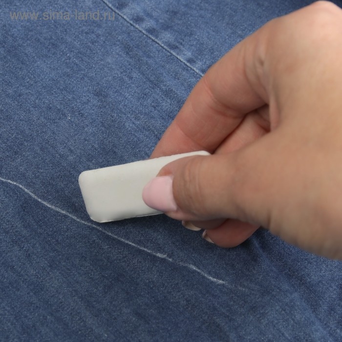 Мел портновский, восковой, 4 шт, цвет разноцветный Мел портновский, восковой, 4 шт, цвет разноцветный