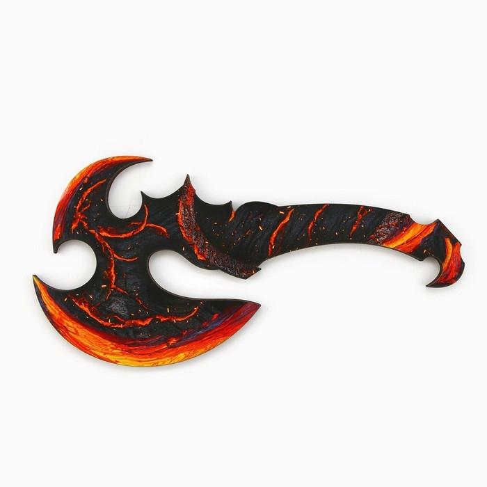 Деревянное оружие, детское сувенирное «Огненный», топор шадоу, 10,3 х 19,7 см Деревянное оружие, детское сувенирное «Огненный», топор шадоу, 10,3 х 19,7 см