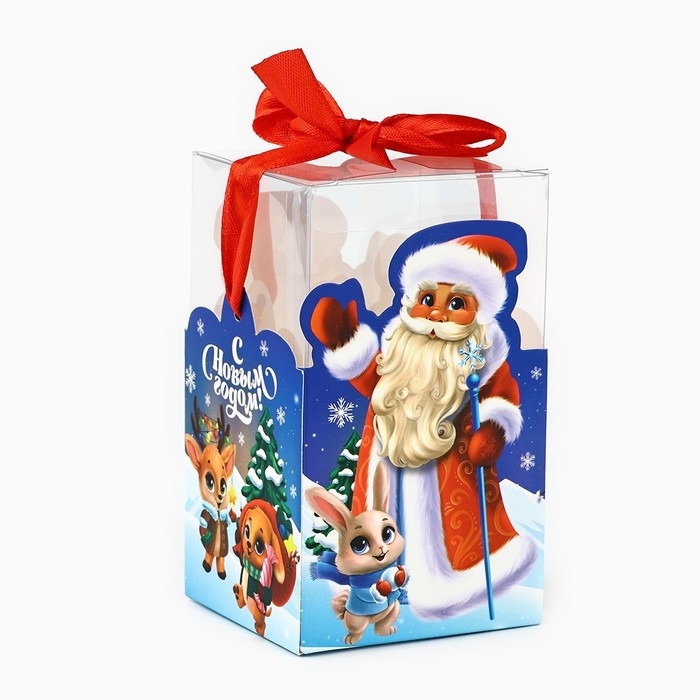 Коробка подарочная новогодняя складная «Детская», 7 х 12 х 7 см, Новый год Коробка подарочная новогодняя складная «Детская», 7 х 12 х 7 см, Новый год