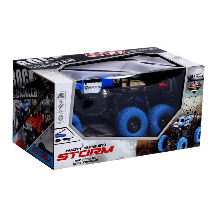 Джип радиоуправляемый «Полиция», работает от аккумулятора Джип радиоуправляемый «Полиция», работает от аккумулятора