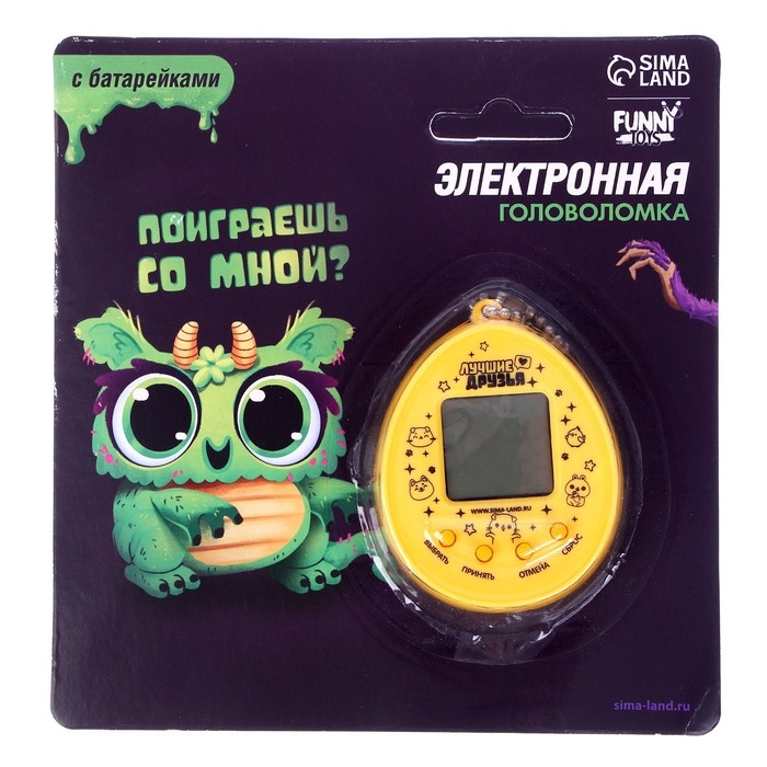 Электронная игра «Поиграешь со мной?»,168 персонажей, на блистере, МИКС Электронная игра «Поиграешь со мной?»,168 персонажей, на блистере, МИКС