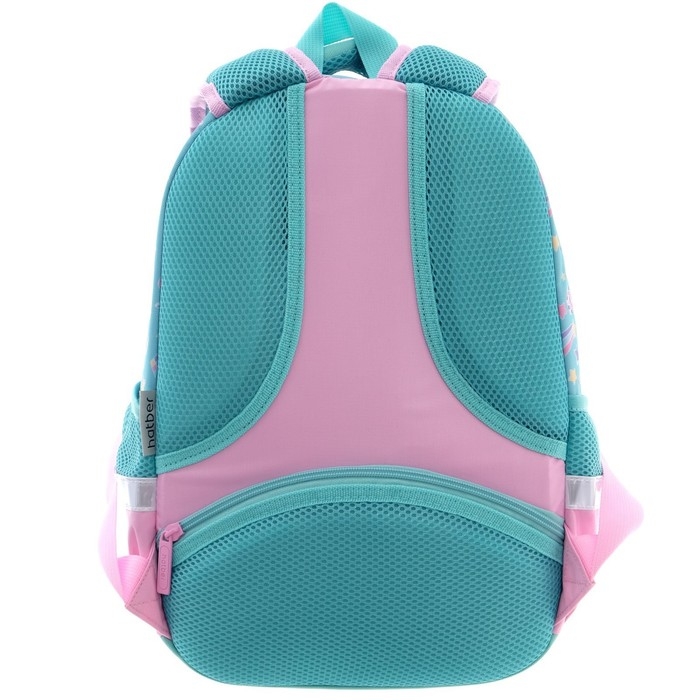 Рюкзак школьный 38,5 х 26 х 17 см, эргономичная спинка, Hatber Primary School Рюкзак школьный 38,5 х 26 х 17 см, эргономичная спинка, Hatber Primary School "Единорог-принцесса"