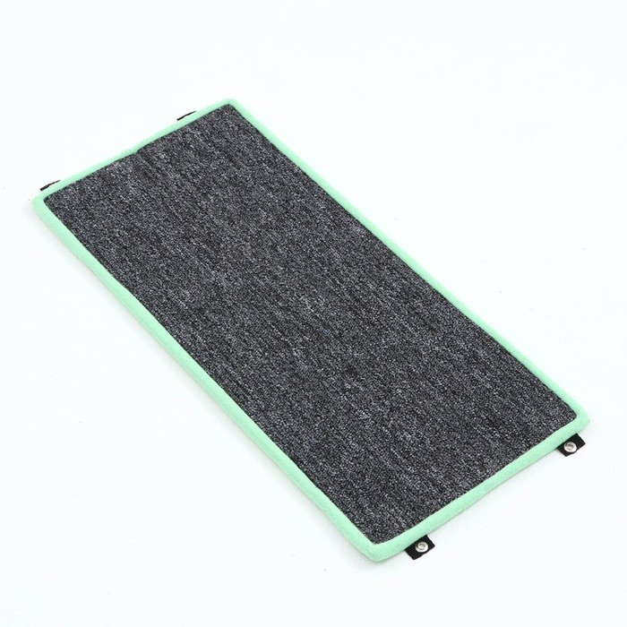 Когтеточка  угловая средняя, ковролиновая с пропиткой, 57 х 13 см, микс цветов Когтеточка  угловая средняя, ковролиновая с пропиткой, 57 х 13 см, микс цветов