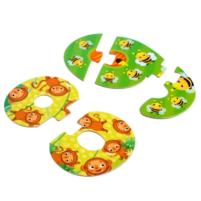 Макси-пазлы «Считаем до 10», 25 деталей Макси-пазлы «Считаем до 10», 25 деталей