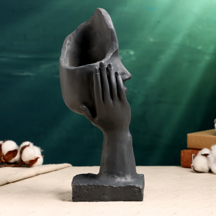 Кашпо - ваза  Кашпо - ваза "Сила любви" 31х12х12см