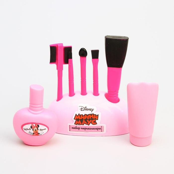 Набор парикмахера, в чемоданчике, МИКС, Минни Маус Набор парикмахера, в чемоданчике, МИКС, Минни Маус
