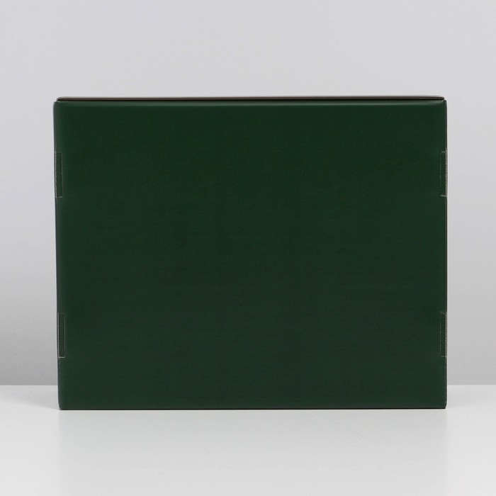 Коробка подарочная складная, упаковка, «Изумрудная», 27 х 21 х 9 см Коробка подарочная складная, упаковка, «Изумрудная», 27 х 21 х 9 см