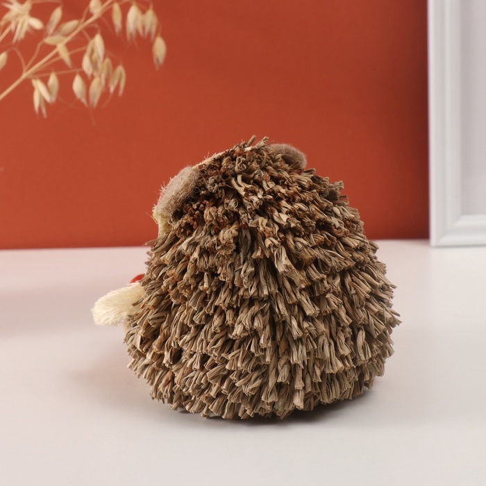 Декор  Декор "Ёжик с корзинкой урожая" 16х12х13 см