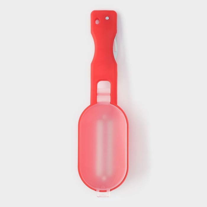 Рыбочистка многофункциональная Доляна «Комфорт», 3 в 1, 19 см, с контейнером и ножом, цвет МИКС Рыбочистка многофункциональная Доляна «Комфорт», 3 в 1, 19 см, с контейнером и ножом, цвет МИКС