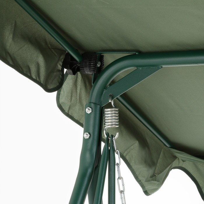 Качели садовые Качели садовые "Касабланка", цвет зеленый220 х 119 х 145 см, макс нагрузка 300 кг