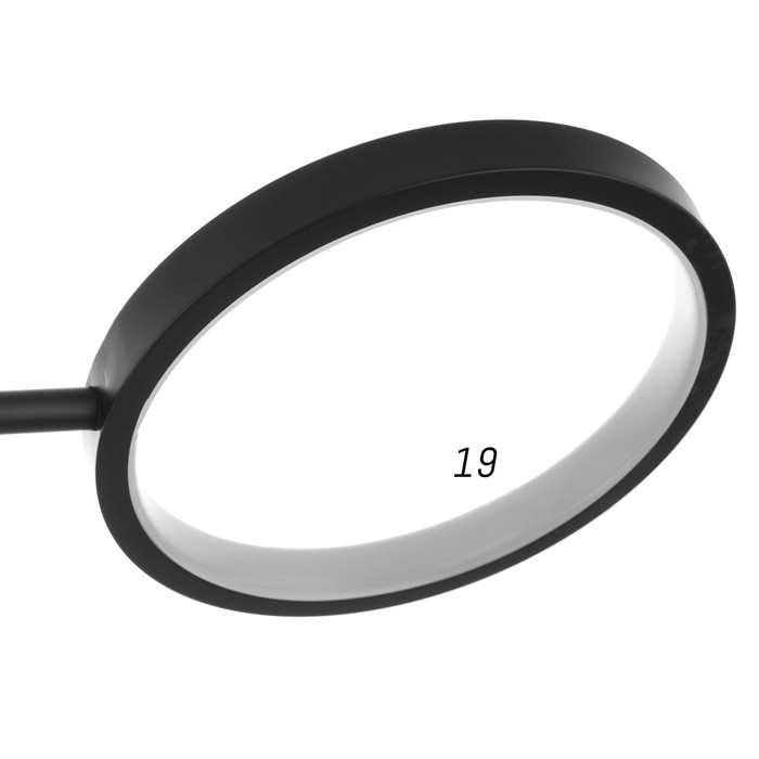 Люстра с ПДУ 2299/11BK LED 216Вт 3000-6000К черный 97х97х18 см BayerLux