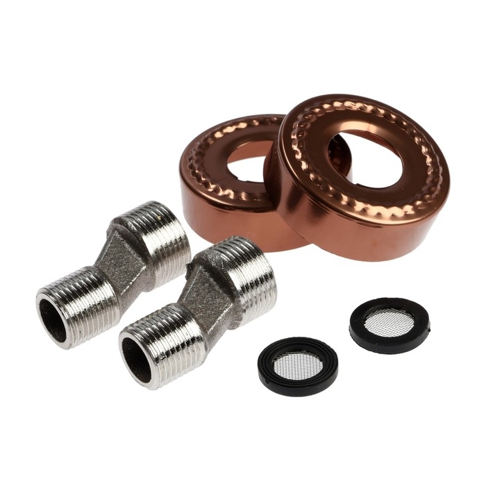 Душевая система ZEIN Z3870, смеситель, тропическая и ручная лейка, алюминий, цвет bronze Душевая система ZEIN Z3870, смеситель, тропическая и ручная лейка, алюминий, цвет bronze