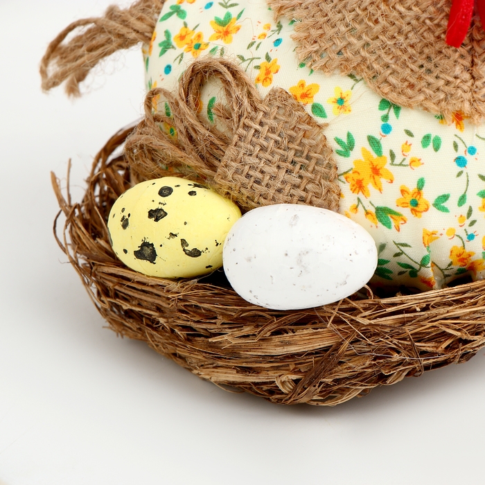 Декор пасхальный «Курочка» 14,5 × 14,5 × 13,5 см Декор пасхальный «Курочка» 14,5 × 14,5 × 13,5 см