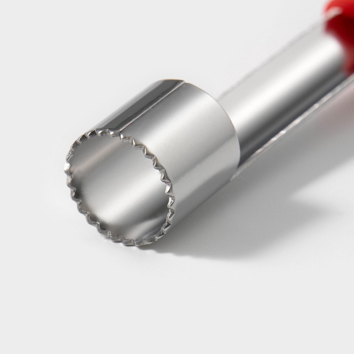 Нож для удаления сердцевины Доляна Digma, 22 см, нержавеющая сталь, чёрный, красный Нож для удаления сердцевины Доляна Digma, 22 см, нержавеющая сталь, чёрный, красный