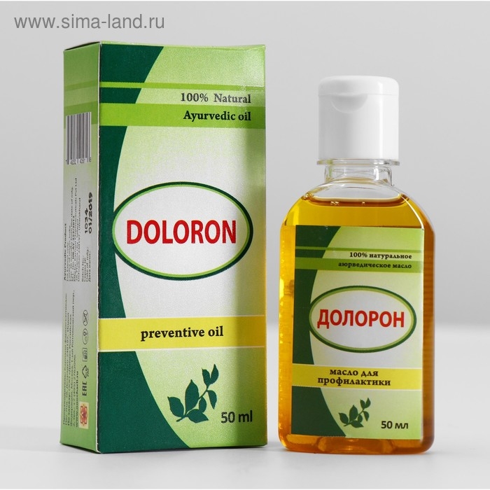 Аюрведическое масло Долорон, от простуды и для суставов 50мл. Аюрведическое масло Долорон, от простуды и для суставов 50мл.