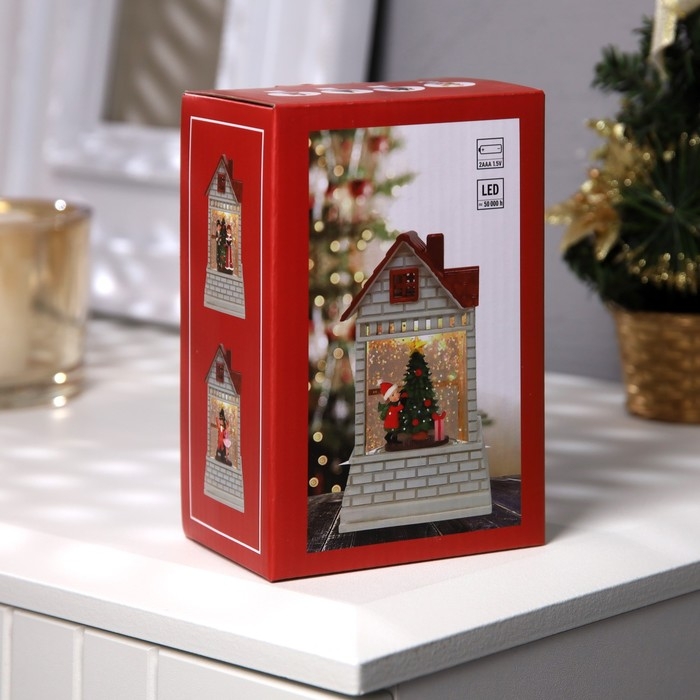 Светодиодная фигура «Дед Мороз» 7.5 × 12.5 × 4.9 см, пластик, батарейки АААх2 (не в комплекте), свечение тёплое белое Светодиодная фигура «Дед Мороз» 7.5 × 12.5 × 4.9 см, пластик, батарейки АААх2 (не в комплекте), свечение тёплое белое