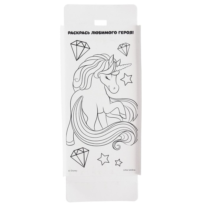 Карандаши цветные 12 цветов, Карандаши цветные 12 цветов, "Единорог", Минни Маус