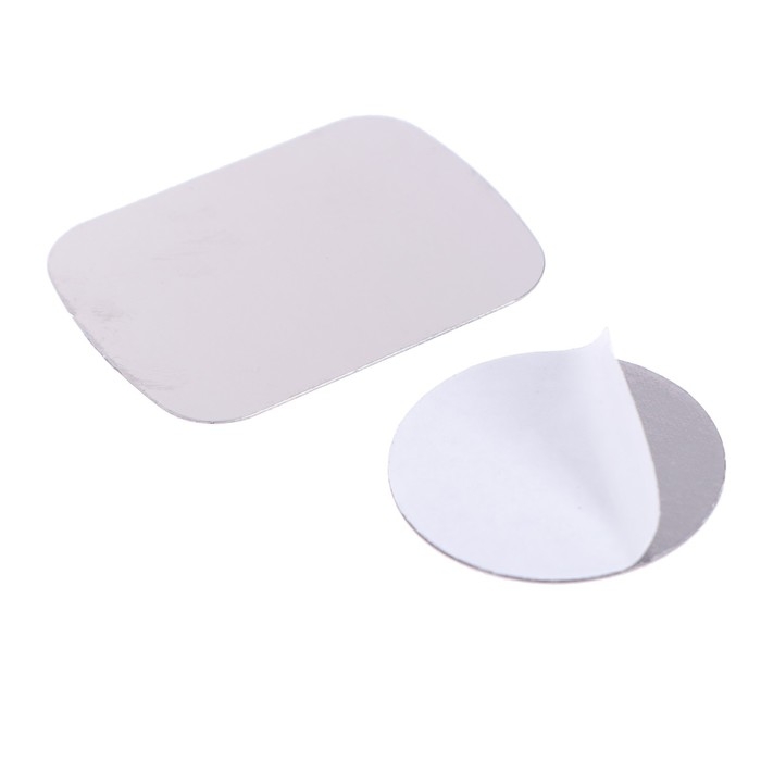 Держатель телефона TORSO на клейкой основе, магнитный, черный хром Держатель телефона TORSO на клейкой основе, магнитный, черный хром