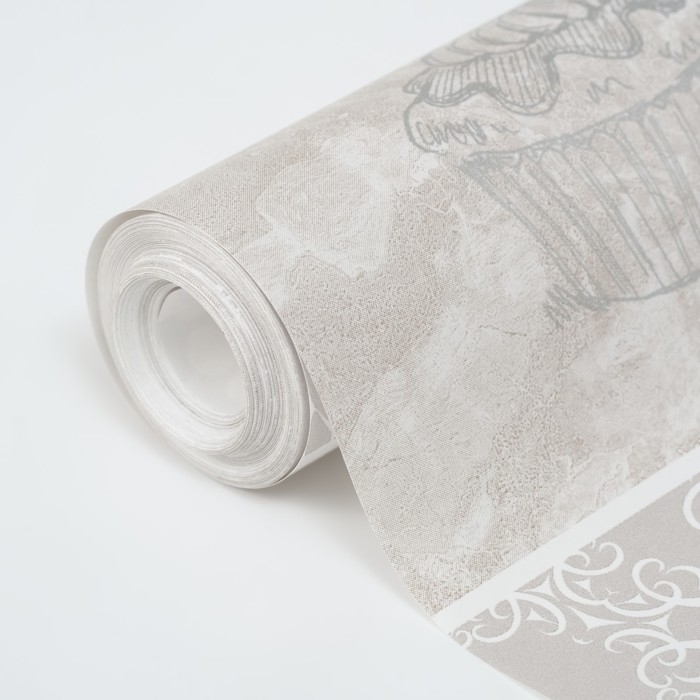 Бумажные обои ВКУС 1300-17, 0,53х10,05м, серый Бумажные обои ВКУС 1300-17, 0,53х10,05м, серый