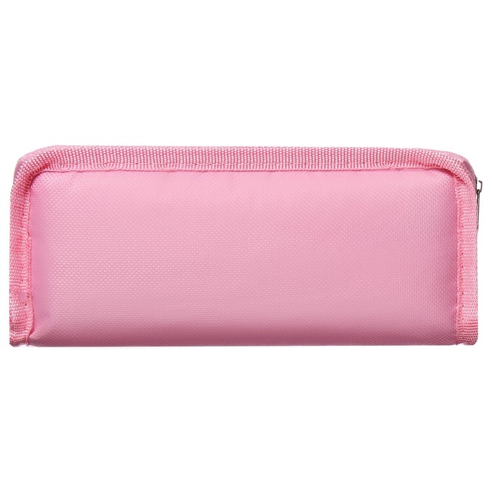 Пенал школьный на молнии Calligrata Пенал школьный на молнии Calligrata "Аниме", 2 отделения, розовый