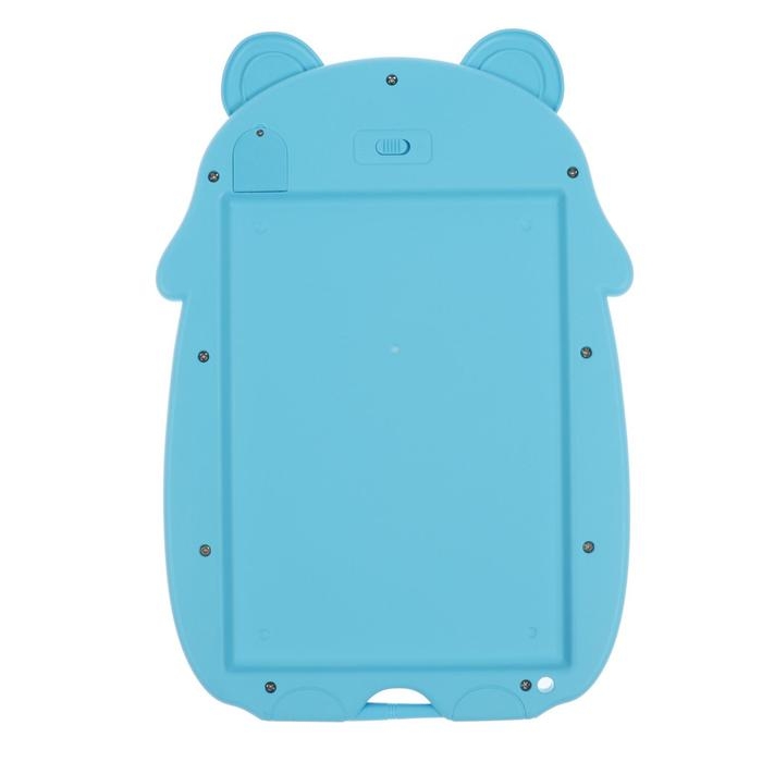 Планшет для рисования и заметок Luazon Планшет для рисования и заметок Luazon "Медвежонок", 9", функция блокировки, синий