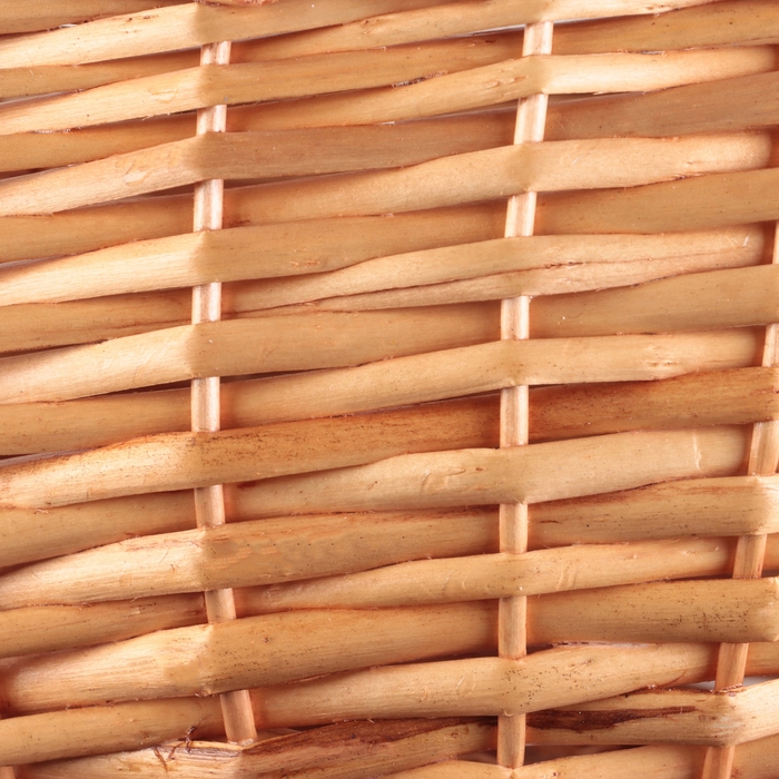 Набор корзин из 2 шт, 31x24xH13/34, 26x20xH11/30 см, медовый, рогоз Набор корзин из 2 шт, 31x24xH13/34, 26x20xH11/30 см, медовый, рогоз