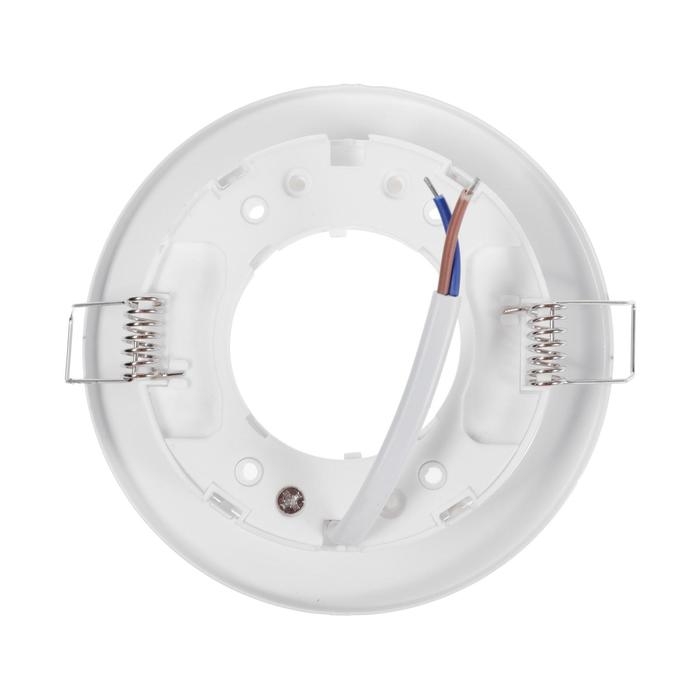 Светильник встраиваемый Ecola, GX53, 20 Вт, H6, 101x16 мм, плоский, белый Светильник встраиваемый Ecola, GX53, 20 Вт, H6, 101x16 мм, плоский, белый