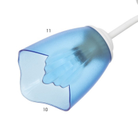 Люстра Оникс 2х15Вт E27 белый-синий 50х15х15см BayerLux