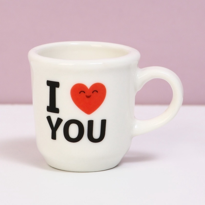 Кружка, сувенир «Моей половинке», 30 мл Кружка, сувенир «Моей половинке», 30 мл