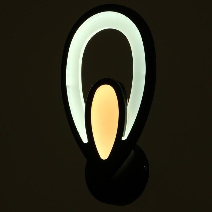 Бра 59125/1BK LED 18Вт 3000/6000К черный 19х7,5х29 см