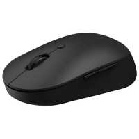 Мышь Xiaomi Mi Dual Mode Wireless Mouse Silent Edition, беспроводная, 1300 dpi, usb, чёрная